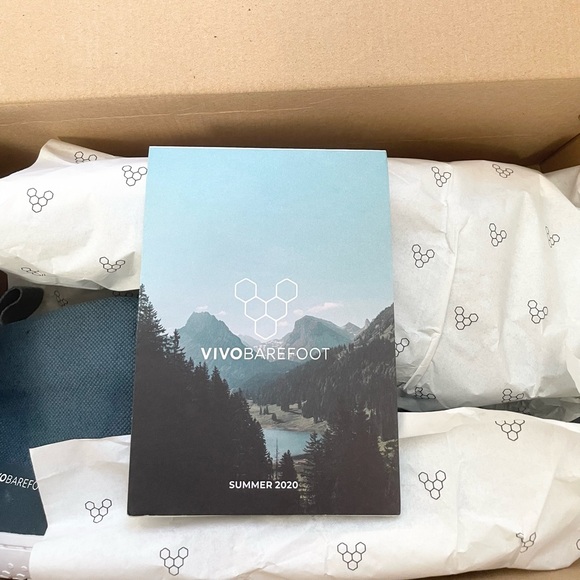 Vivobarefoot Gobi III Hemp Ankle Boot Deep Sea Blue Textile Men's Sz EU 44 US 11 - Picture 9 of 10